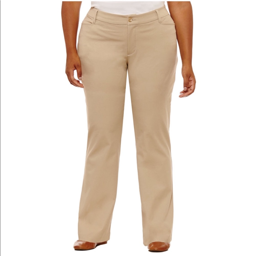 St. John’s bay classic fit ladies pants